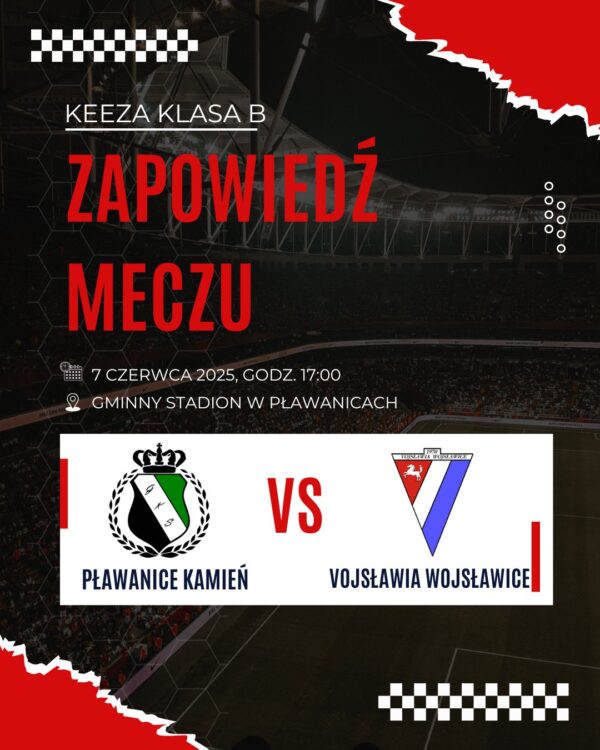 Zapowiedź meczu: Pławanice – Vojsławia