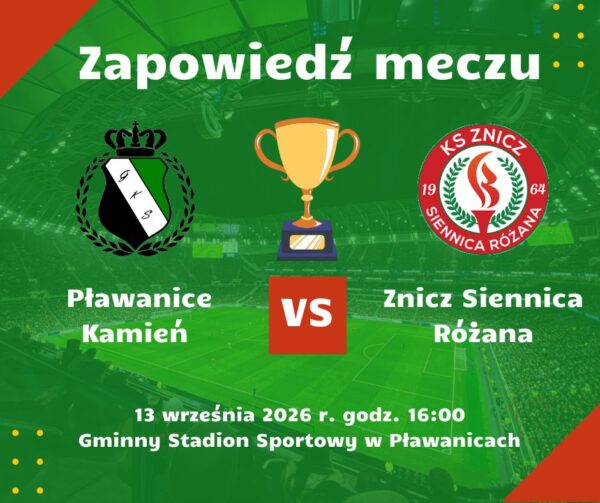 Zapowiedź meczu: Pławanice – Znicz